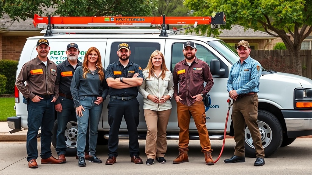 The Weatherford Pest Control Pros team
